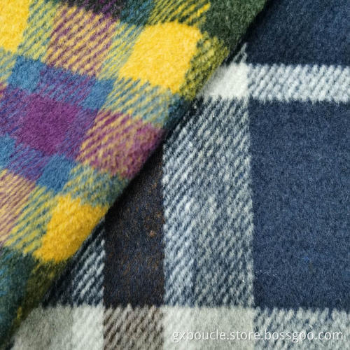 Woolen Plaid Zara design Shirt fabric